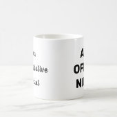 Verwaltungsassistent AKA Office Ninja Funny Kaffeetasse (Mittel)