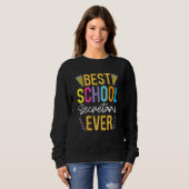 Verwaltungsassistent an der Rezeption Lady School Sweatshirt (Vorne ganz)