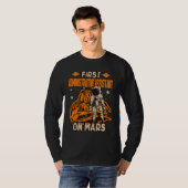 Verwaltungsassistent-Astronaut T-Shirt (Vorne ganz)