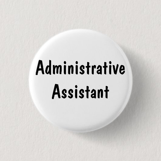 Verwaltungsassistent Button (Vorderseite)