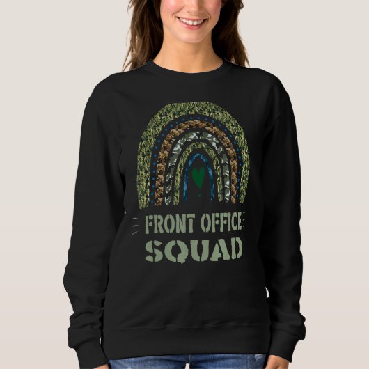 Verwaltungsassistent des Front Office Sweatshirt (Vorderseite)