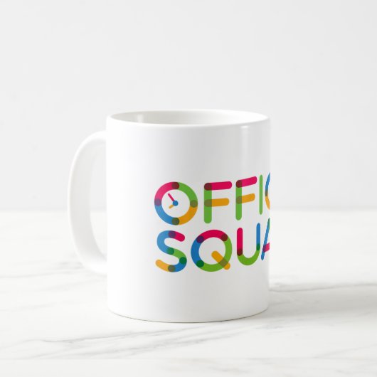 Verwaltungsassistent für die Squad School Kaffeetasse (Vorderseite Links)