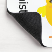 Verwaltungsassistent für niedliche Laufbahn Mousepad (Ecke)