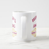 Verwaltungsassistent Jumbo-Tasse (Rückseite)