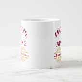 Verwaltungsassistent Jumbo-Tasse (Vorderseite)