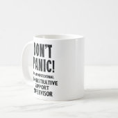 Verwaltungsassistent Kaffeetasse (Vorderseite Links)