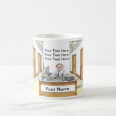 Verwaltungsassistent, männlich kaffeetasse (Mittel)