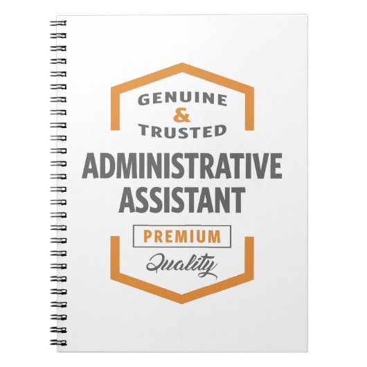 Verwaltungsassistent Notizblock (Vorderseite)