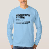 Verwaltungsassistent T-Shirt (Vorderseite)