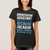 Verwaltungsassistent T-Shirt (Vorderseite)