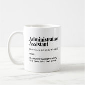 Verwaltungsassistent, Verwaltungsdirektor Kaffeetasse (Links)