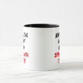 Verwaltungsassistent Zombie Slayer Tasse (Zentrum)