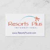 Verwaltungskarte Visitenkarte (Rückseite)