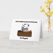 Verwaltungspersonal personalisieren karte (Gelbe Blume)