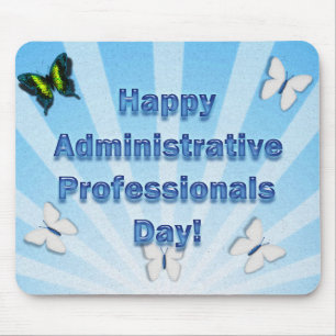 Verwaltungspersonal verleiht besten Admin je Mousepad