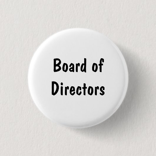 Verwaltungsrat Button (Vorderseite)