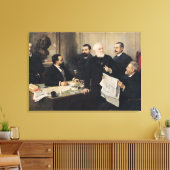 Verwaltungsrat Leinwanddruck (Insitu (Wohnzimmer))