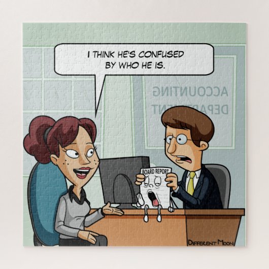 Verwaltungsrat Pun Jigsaw Puzzle (Vertikal)