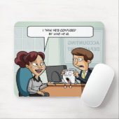 Verwaltungsrat Pun Mouse Pad Mousepad (Mit Mouse)