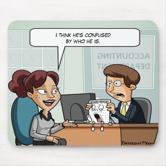 Verwaltungsrat Pun Mouse Pad Mousepad (Vorne)