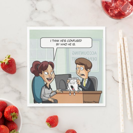 Verwaltungsrat Pun Party Napkins Serviette (Beispiel)