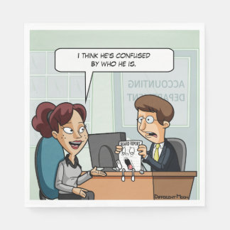 Verwaltungsrat Pun Party Napkins Serviette