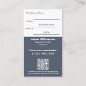 verwandeln Loyal Fitness Clients in Botschafter Empfehlungskarte (Rückseite)