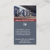 verwandeln Loyal Fitness Clients in Botschafter Empfehlungskarte (Vorderseite)