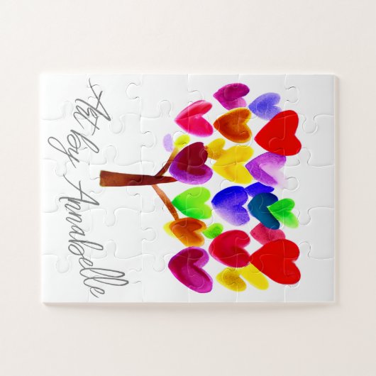 Verwandeln Sie die Kunstwerke Ihres Kindes oder ze Puzzle (Horizontal)