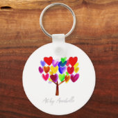 Verwandeln Sie Ihre Kinder in ArtWork oder Zeichn  Schlüsselanhänger (Vorderseite)