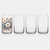 Verwandeln Sie Ihren Platz mit eleganter Daisy Flo Dosenglas (Hinten)