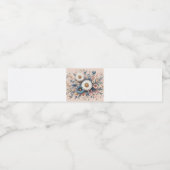 Verwandeln Sie Ihren Platz mit eleganter Daisy Flo Wasserflaschenetikett (Einzelnes Label)