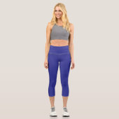 Verwandeln Sie Ihren Raum mit einem stilvollen Bla Capri Leggings (Vorderseite)