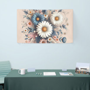 Verwandeln Sie Ihren Raum mit eleganten Gänseblümc Banner