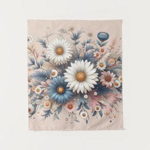 Verwandeln Sie Ihren Raum mit eleganten Gänseblümc Wandteppich