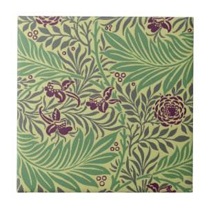 Verwandeln Sie Ihren Raum mit nahtlosen floralen M Fliese