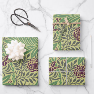 Verwandeln Sie Ihren Raum mit nahtlosen floralen M Geschenkpapier Set