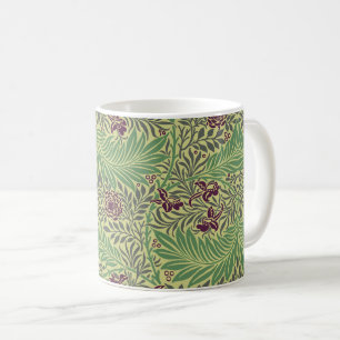 Verwandeln Sie Ihren Raum mit nahtlosen floralen M Kaffeetasse
