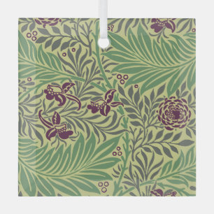 Verwandeln Sie Ihren Raum mit nahtlosen floralen M Ornament Aus Glas