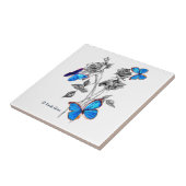 Verwandeln Sie Schmetterlinge auf Fliese (Seite)