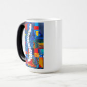 Verwandelnde Chiropraktik-Kaffee-Tasse für Verwandlungstasse (Vorderseite Links)