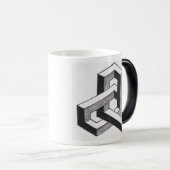 Verwandelnde Paradox-Tasse Verwandlungstasse (VorderseiteRechts)