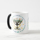 "Verwandelnde" Tasse CY-Logos (Vorderseite Links)