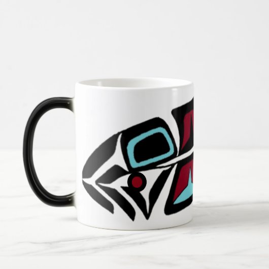 Verwandelnde Tasse der personalisierten (Links)