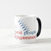 Verwandelnde Tasse des Backgammon (VorderseiteRechts)