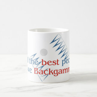 Verwandelnde Tasse des Backgammon