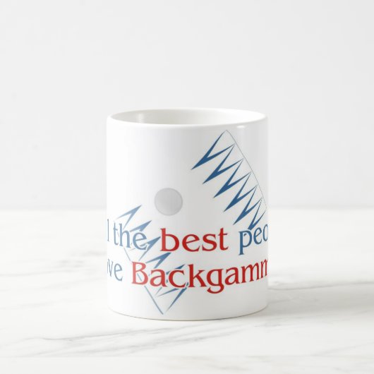Verwandelnde Tasse des Backgammon (Mittel)