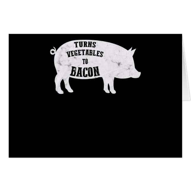 verwandelt Gemüse in Bacon | Funny GRILLEN Lovers (Vorderseite (Horizontal))