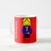 verwandelt Männer in Philosophen Kaffeetasse (Vorderseite Links)