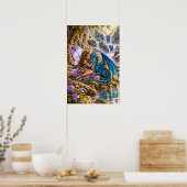 Verwandte Blüten Poster (Küche)